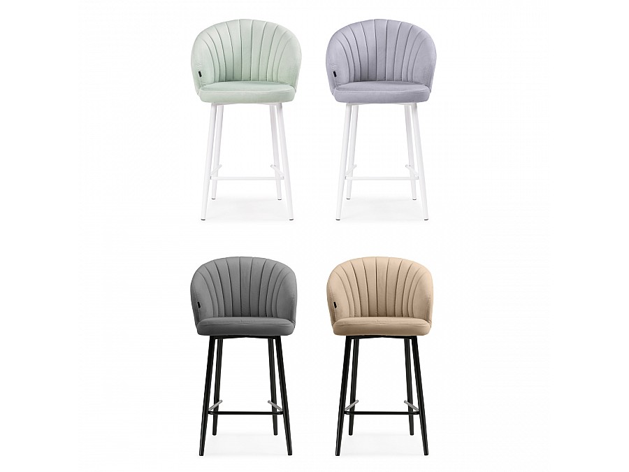 Барный стул Бэнбу velutto 32 / черный