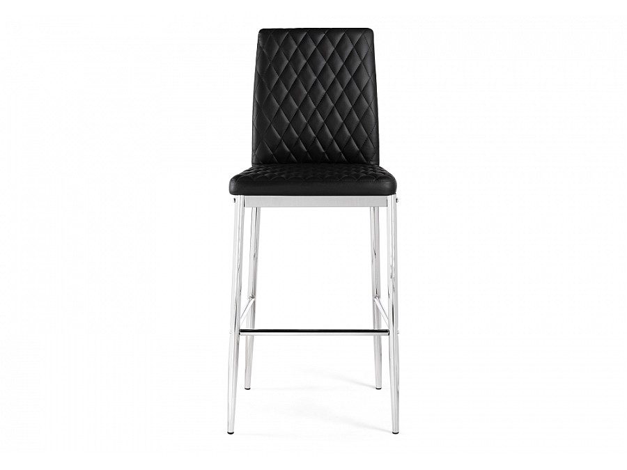 Барный стул Teon black / chrome