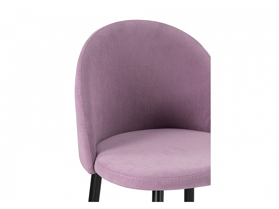 Барный стул Амизуре лавандовый / черный матовый