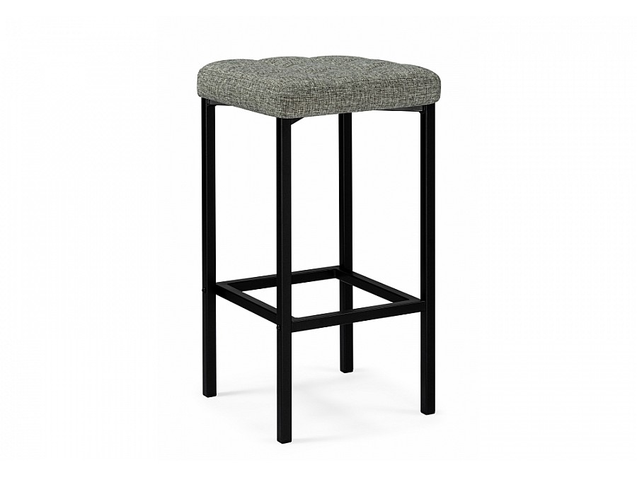 Лофт рогожка графит / черный матовый