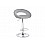 Барный стул Oazis gray fabric / chrome