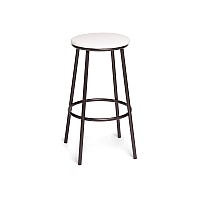 Барный стул Drezegomad белый / темный мусс