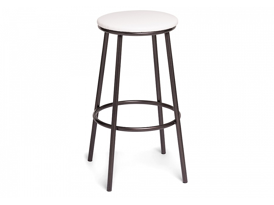 Барный стул Drezegomad белый / темный мусс