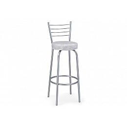 Барный стул Kuroda белый мрамор / светлый мусс