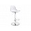 Барный стул Soft white / chrome