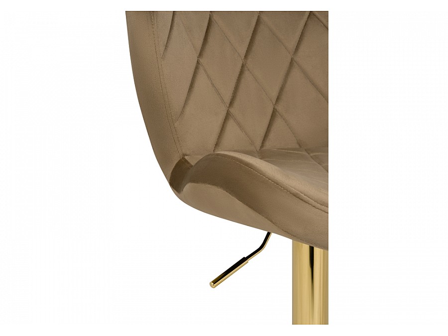 Барный стул Porch dark beige / golden