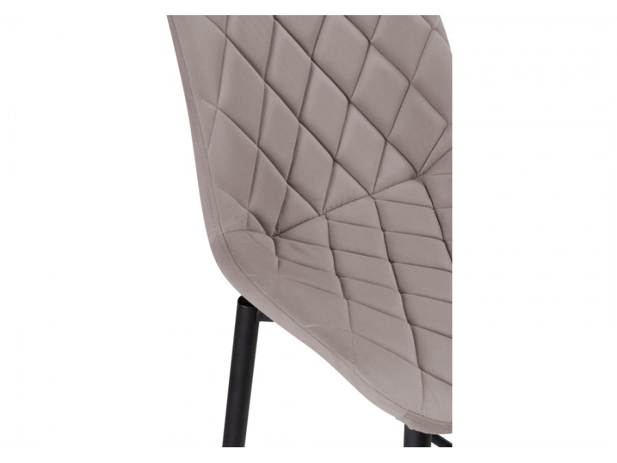 Барный стул Баодин К Б/К крутящийся латте / черный