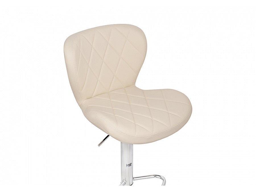 Барный стул Porch beige / chrome
