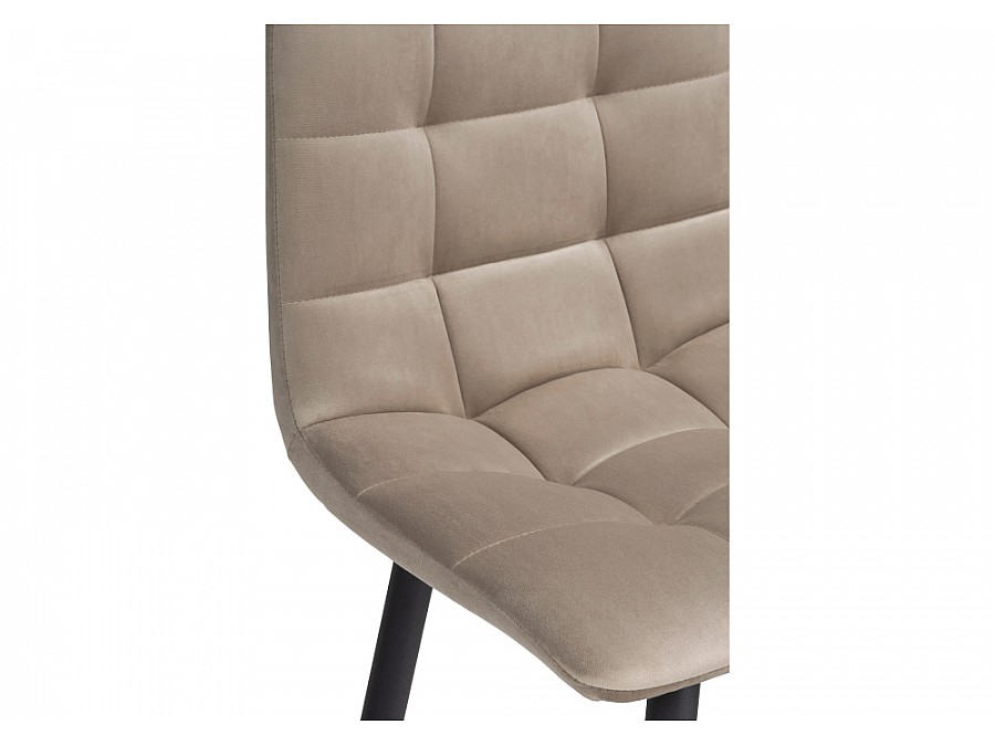 Барный стул Чилли К бежевый / черный