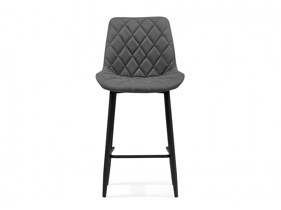 Барный стул Баодин К Б/К темно-серый / черный