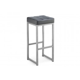 Стул барный Khurkroks серый полимер / светлый мусс