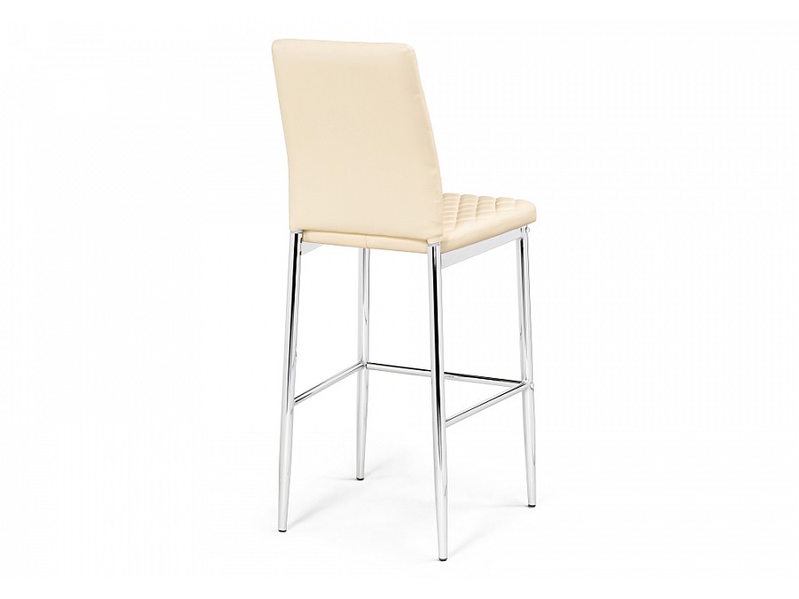 Барный стул Teon beige / chrome