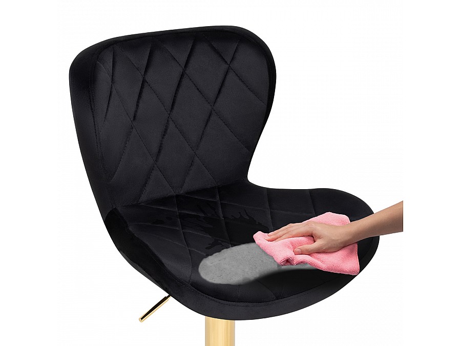 Барный стул Porch black / golden