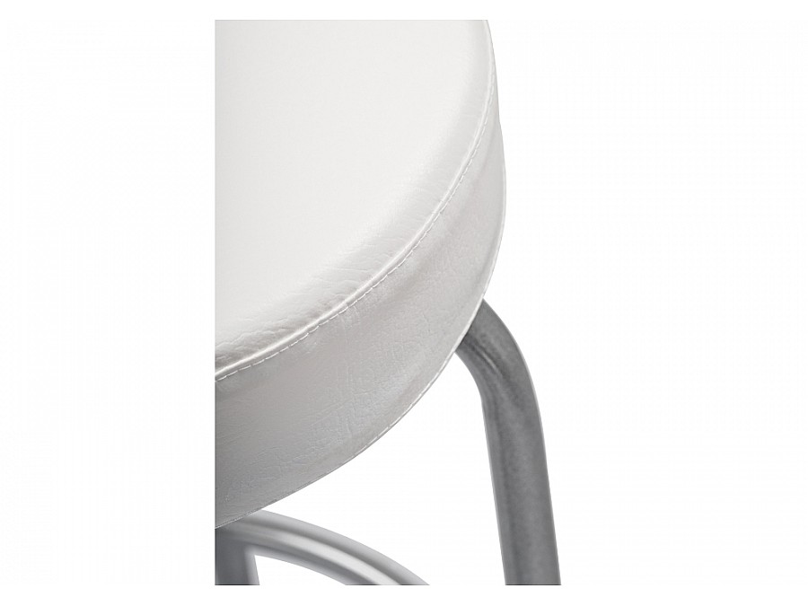 Барный стул Kuroda белый полимер / светлый мусс