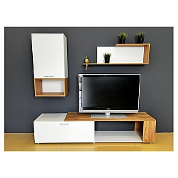 Гарнитур для гостиной Одди белый / дуб золотой