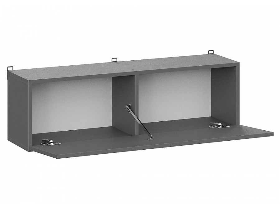 Гарнитур для гостиной Сибити графит серый комплектация 1