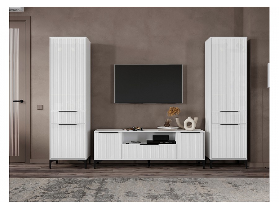 Иадама белый / белый глянец комплектация 9