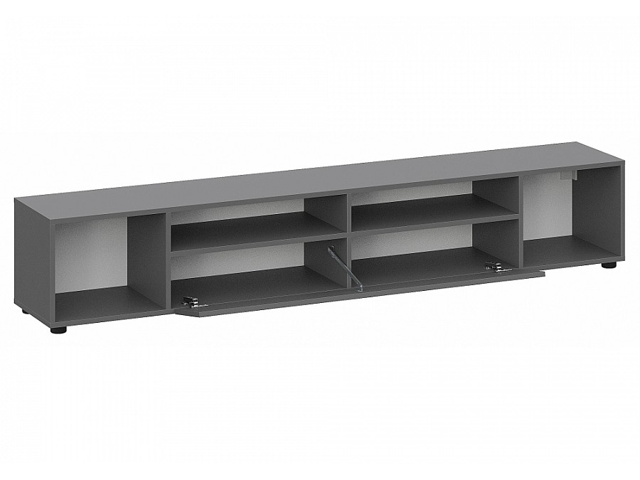 Гарнитур для гостиной Сибити графит серый комплектация 1