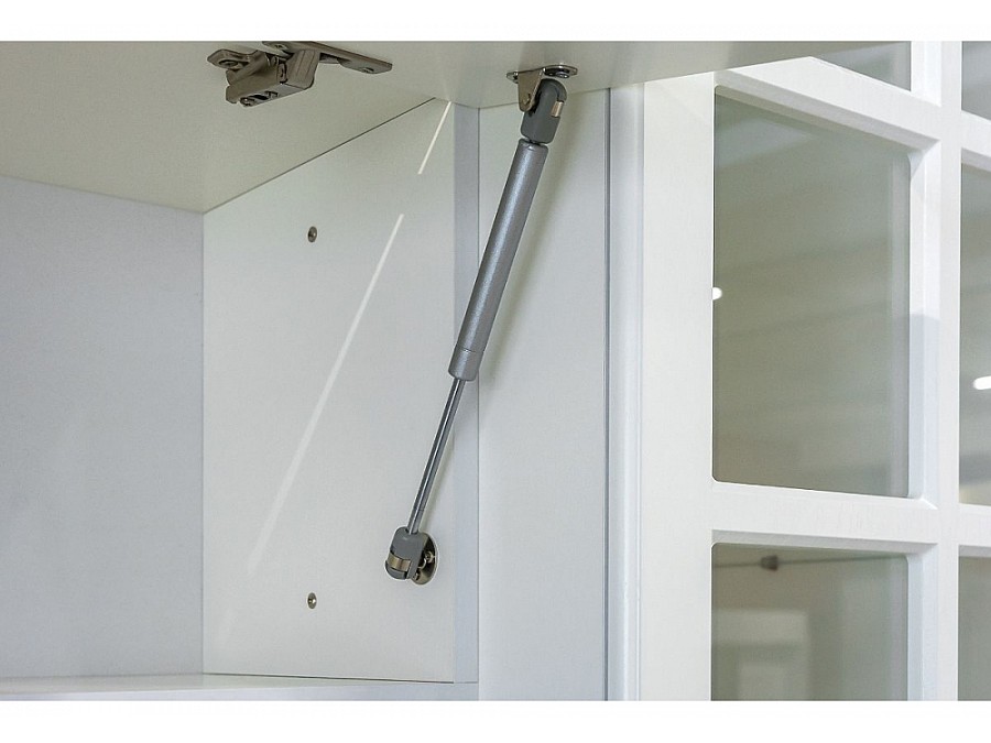 Гарнитур для гостиной Ливерпуль белый / ясень ваниль НМ-1012-100 комплектация 3