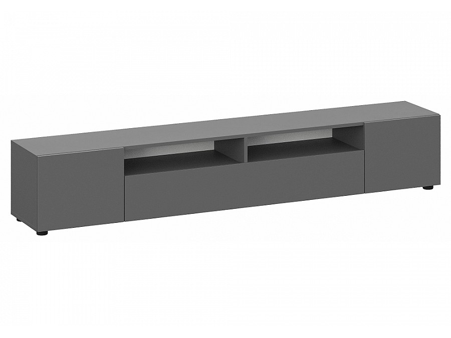 Гарнитур для гостиной Сибити графит серый комплектация 1