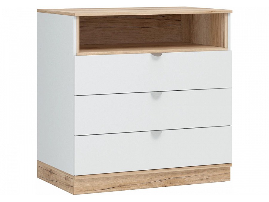 Комод Джидда 900 белый / дуб делано
