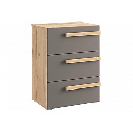 Комод Чернин дуб вотан / графит