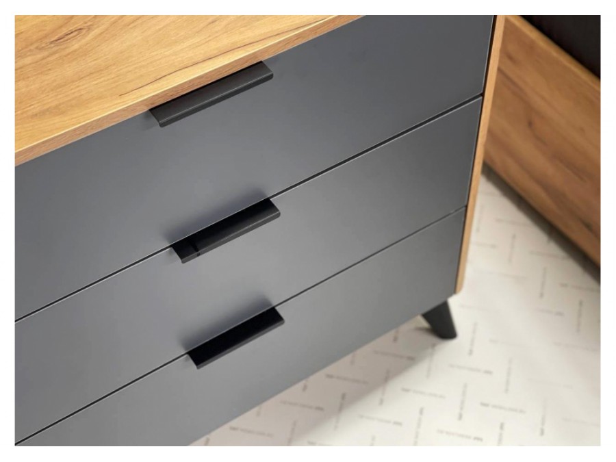 Адам дуб крафт золотой/графит