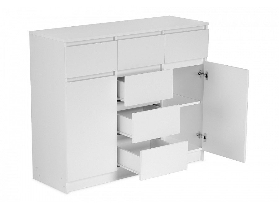 Комод Мадера Комби 2 лдсп белый