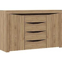 Комод Комод Паулина КМ 702 венге / дуб крафт золото