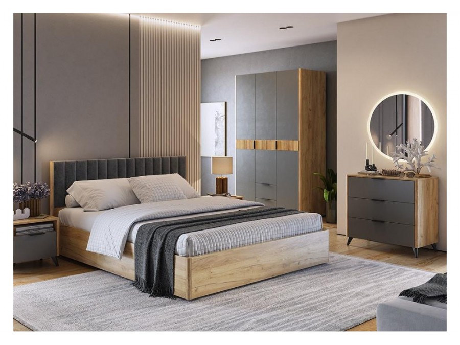 Адам дуб крафт золотой/графит