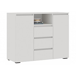 Комод Элла КМ 01 белый / белый