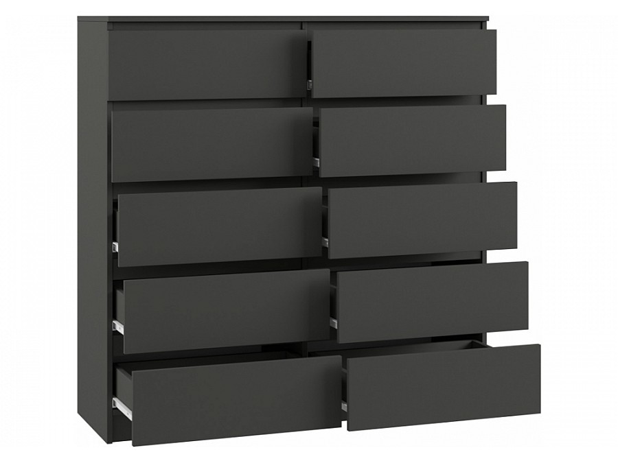 Комод Мадера К10М ЛДСП графит новый