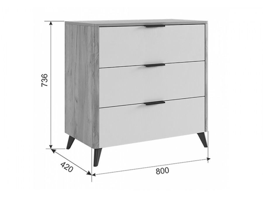 Адам дуб крафт золотой / белое дерево