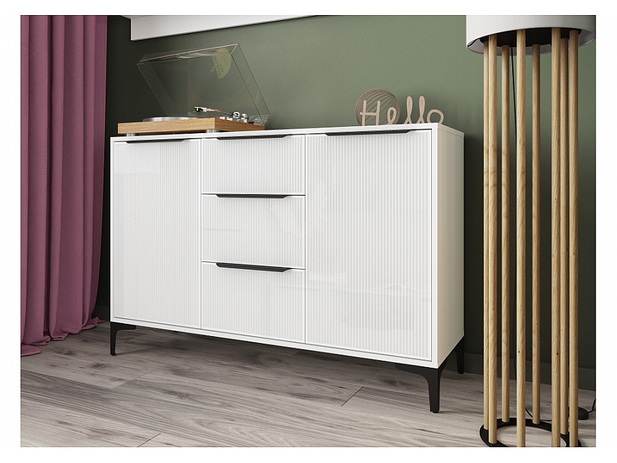 Иадама белый / белый глянец