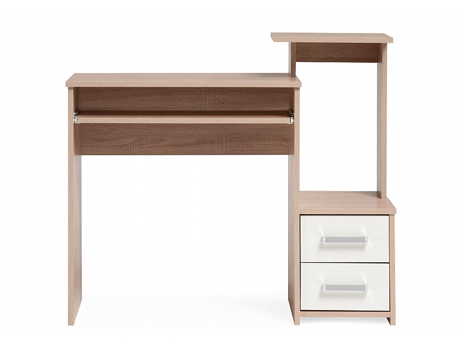 Компьютерный стол Джаз-24 99,6х49,4х86,4 правый дуб сонома