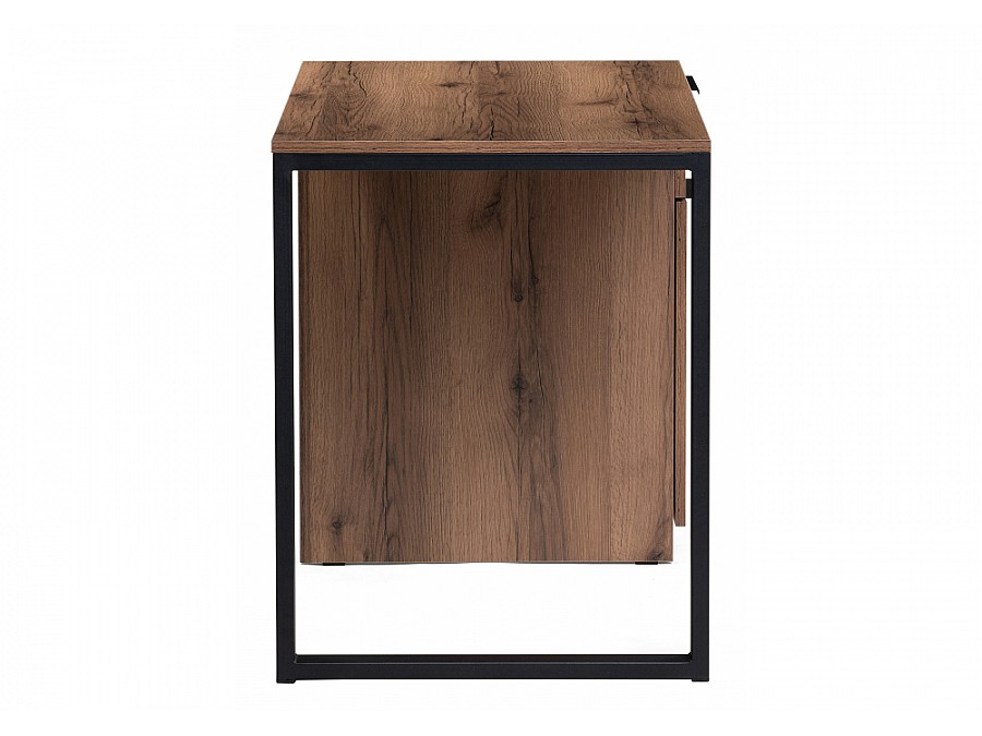 Компьютерный стол Бэтти Лофт 116х60х75 дуб делано темный / черный