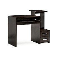 Компьютерный стол Джаз-24 99,6х49,4х86,4 правый венге