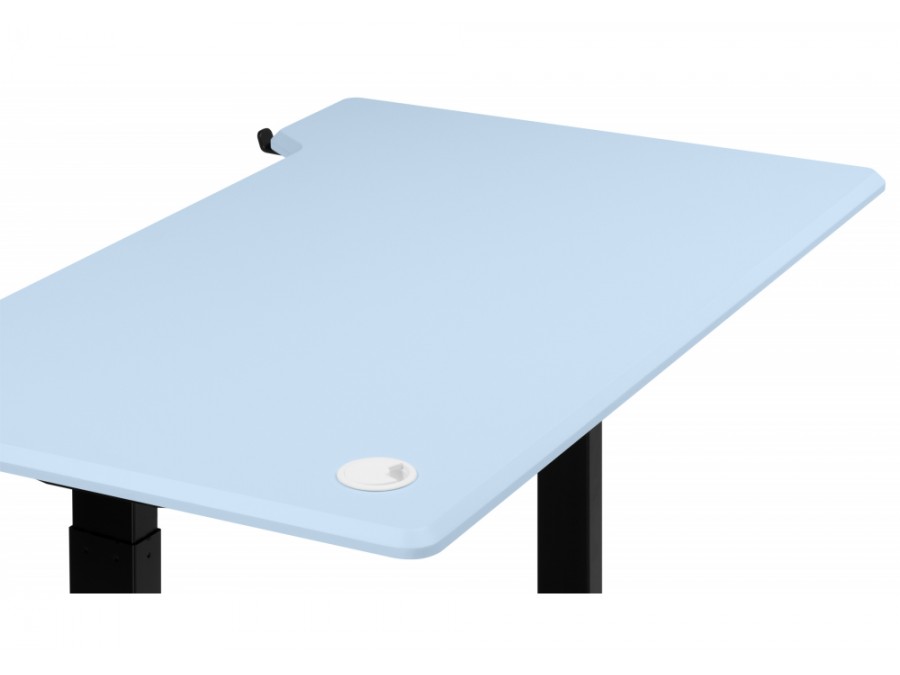 Маркос 140х80 голубой / черный