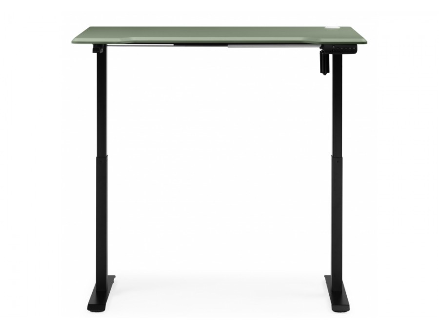 Маркос 140х80 зеленый / черный