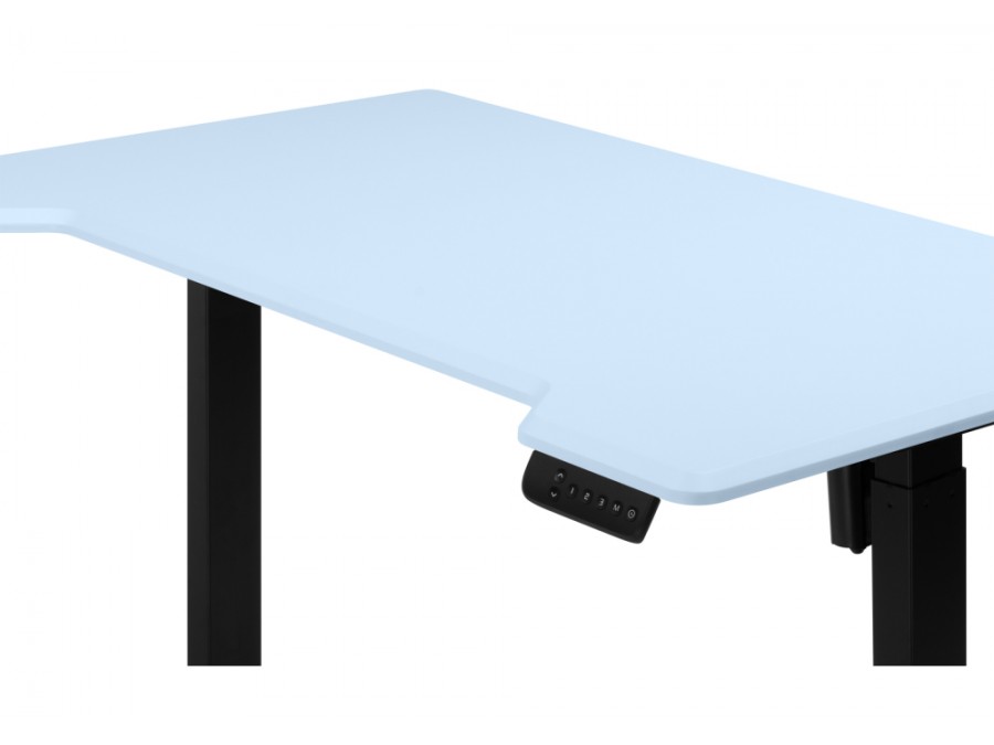 Маркос 140х80 голубой / черный