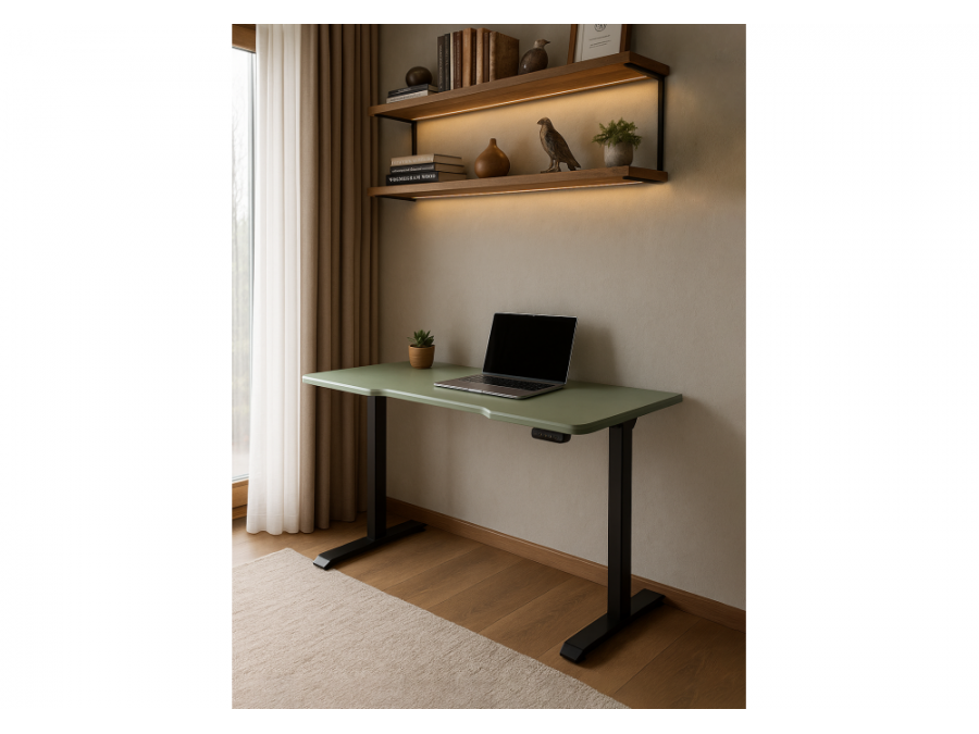 Маркос 140х80 зеленый / черный