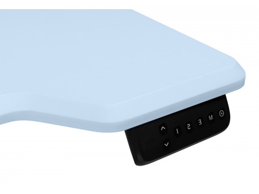 Маркос 120х75 голубой / черный