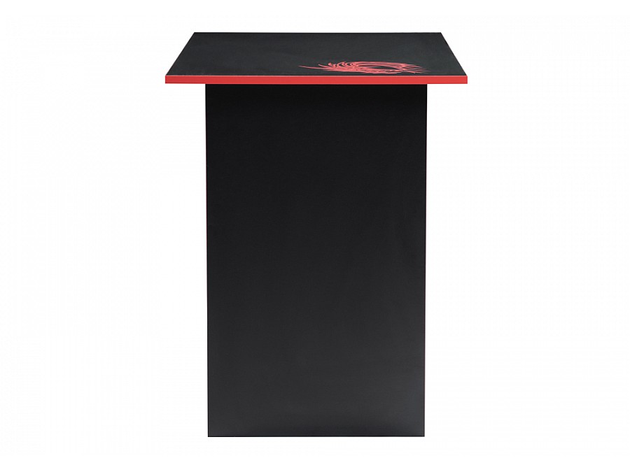 Компьютерный стол Эрмтрауд 110х60х75 черный / красный