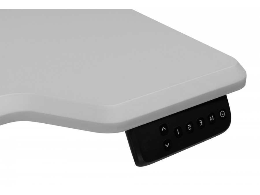 Маркос 140х80 светло-серый / черный