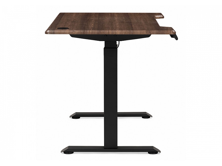 Компьютерный стол Маркос с механизмом подъема 120х75х75 черный / кантри орех