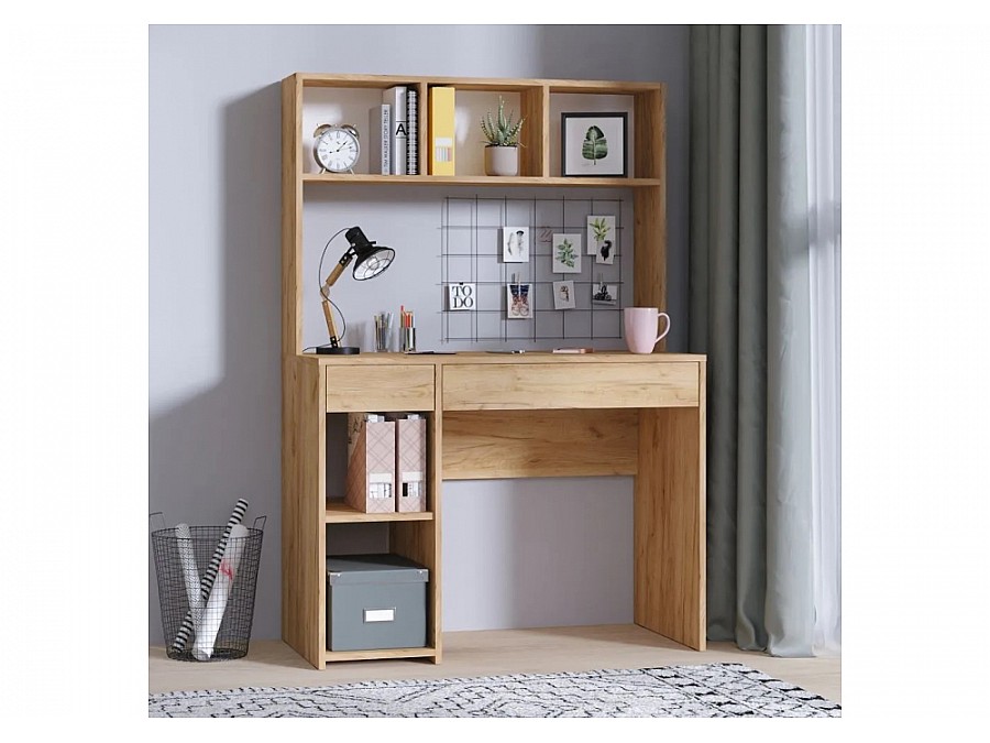 Компьютерный стол Комфорт 12.77 F 100х49,8х147 дуб золотой craft