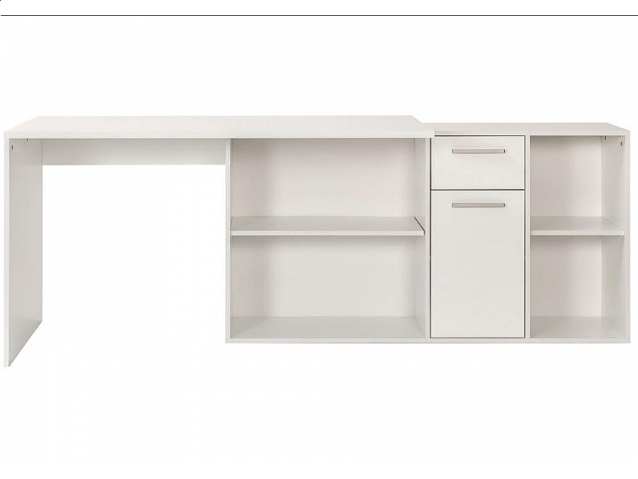 Компьютерный стол Лайт 03.245F белый гладкий 101