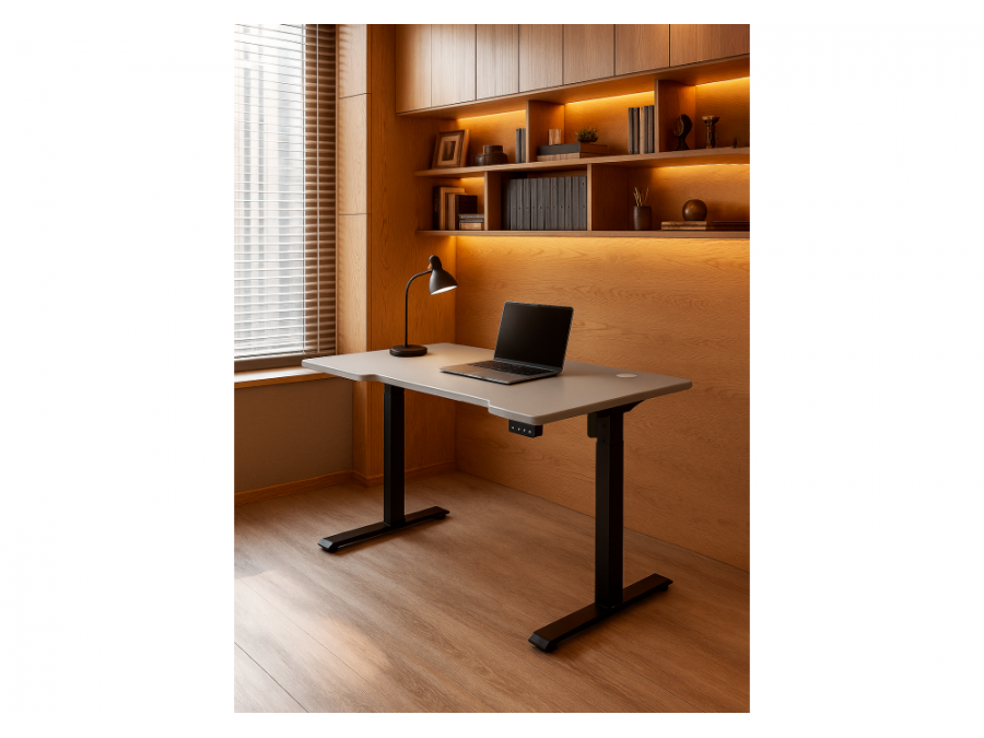 Маркос 140х80 светло-серый / черный