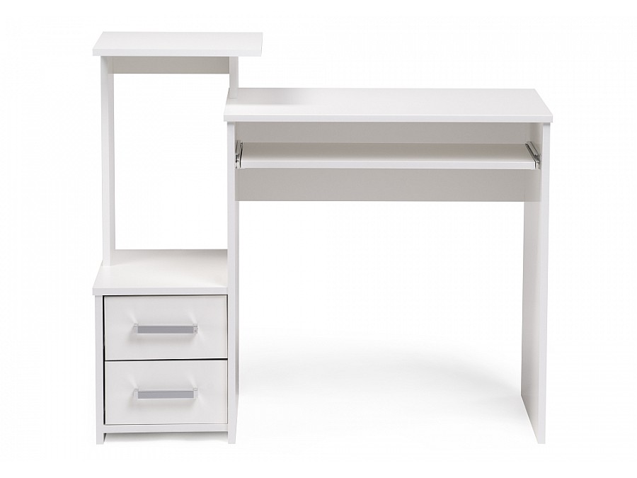 Компьютерный стол Джаз-24 99,6х49,4х86,4 левый белый