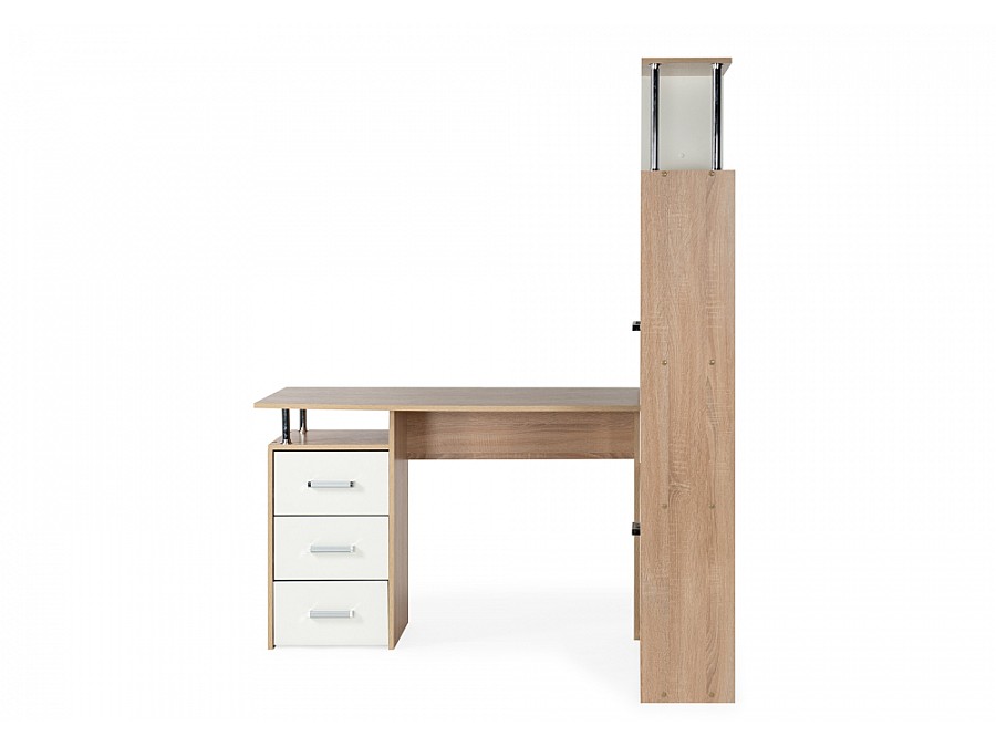 Компьютерный стол КС15 правый 142,7х130х175,2 дуб сонома